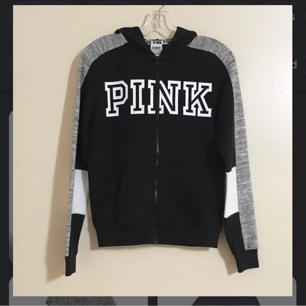 Victoria secret zip up sweatshirt
